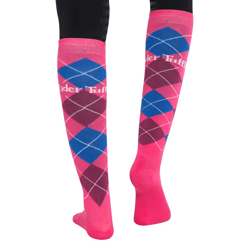 TuffRider Argyle Knee Hi Socks_8