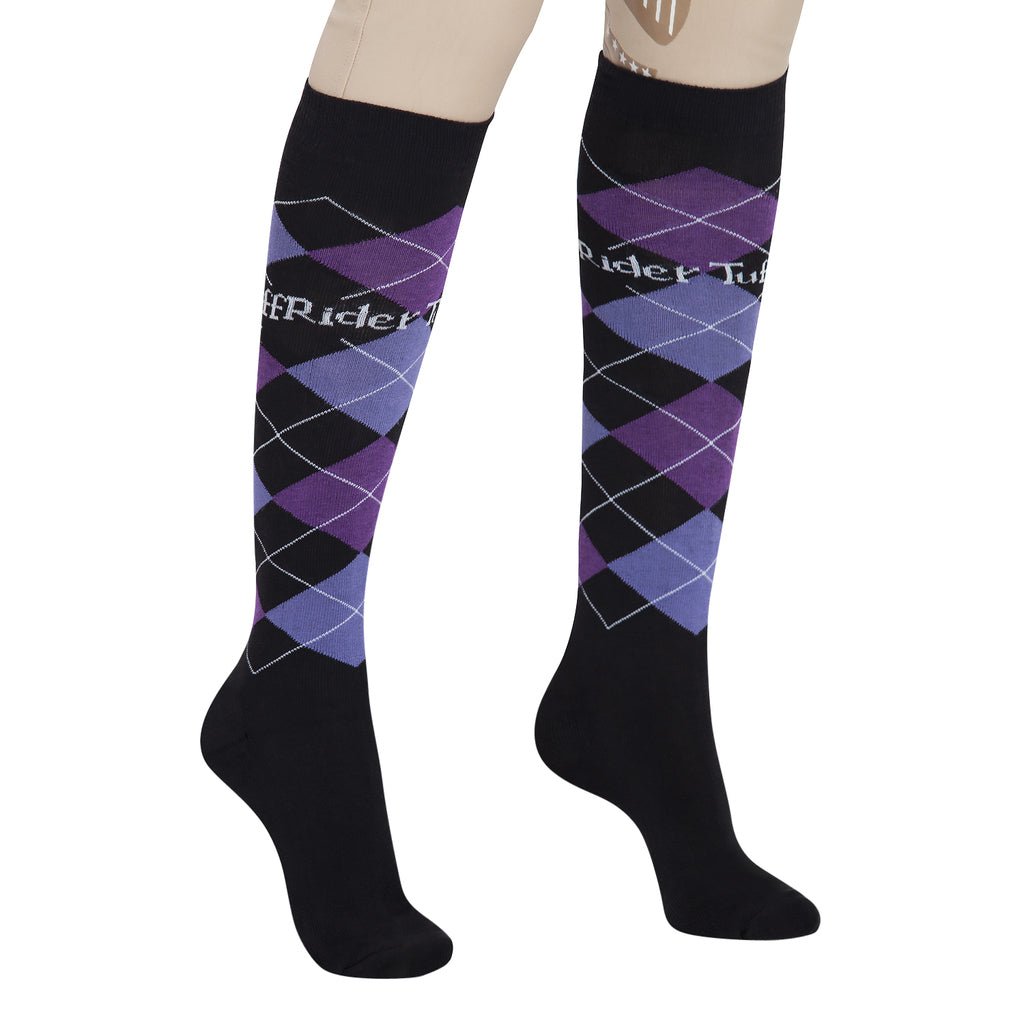 TuffRider Argyle Knee Hi Socks_23