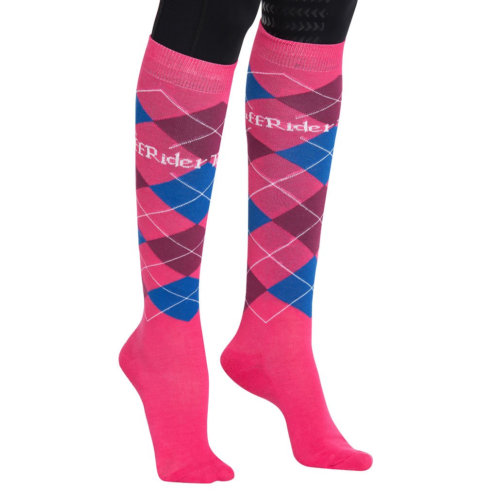 TuffRider Argyle Knee Hi Socks_7
