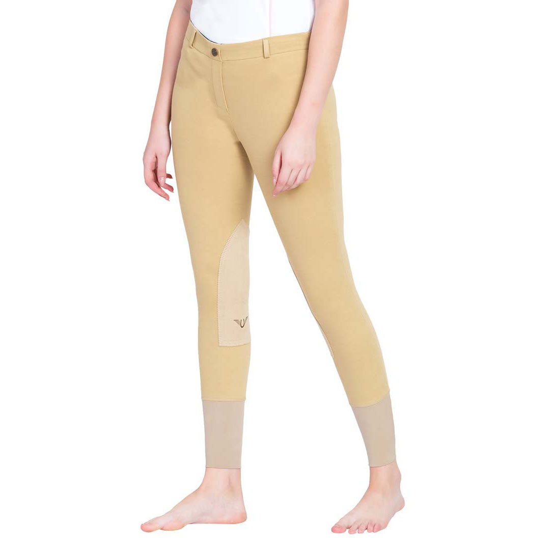 TuffRider Ladies Pull-On Knee Patch Breeches