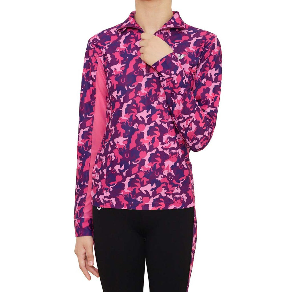 TuffRider Children's Camo Print Sport Shirt