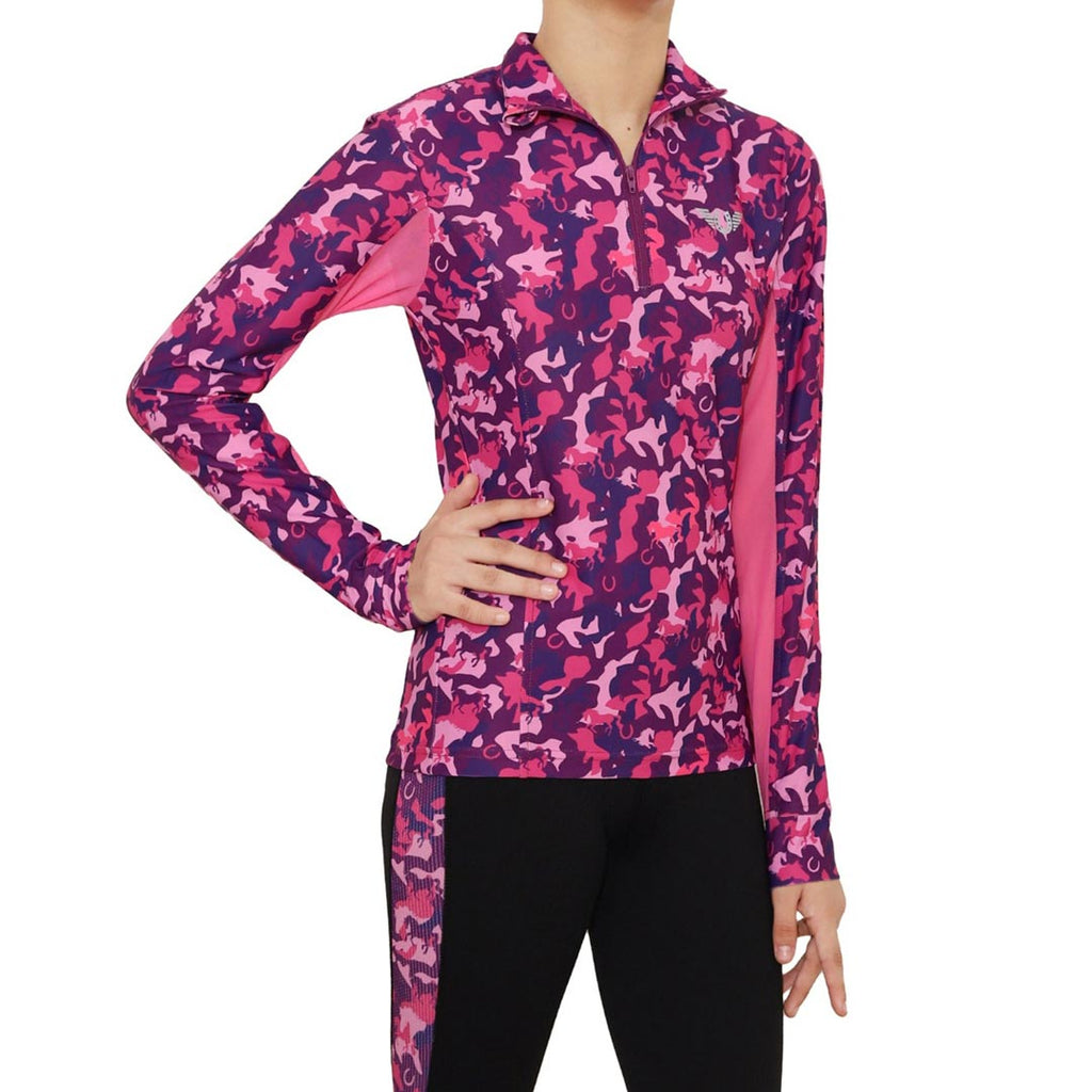 TuffRider Children's Camo Print Sport Shirt