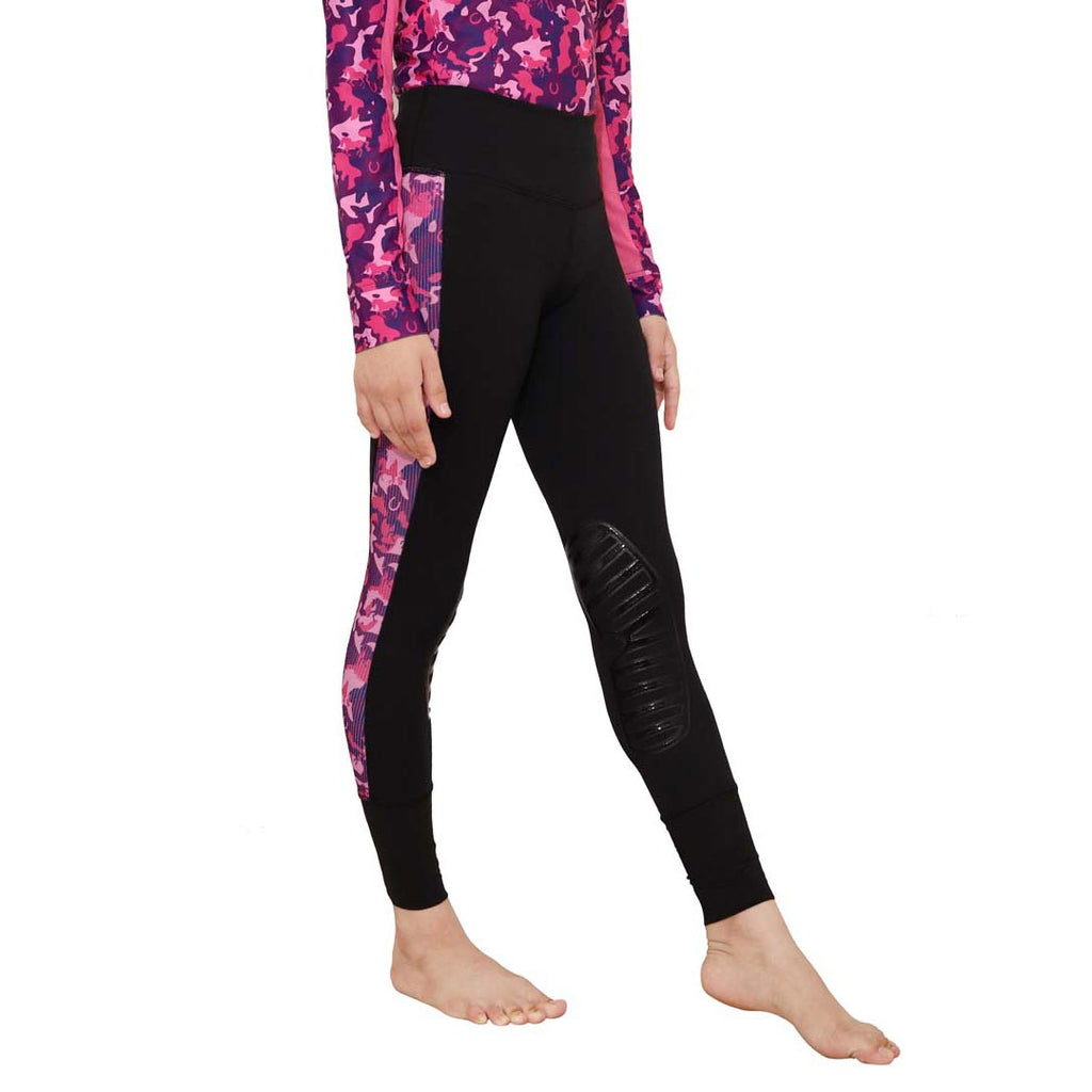 TuffRider Children's Camo Print Tights