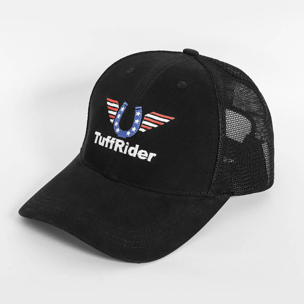 TuffRider Patriotic Mesh Back Ball Cap