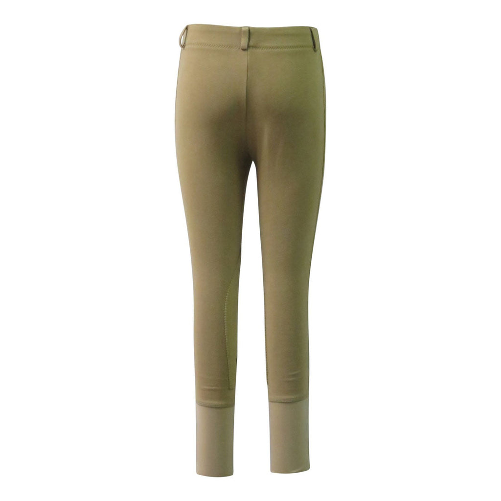 TuffRider Children's Cotton Pull-On Knee Patch Breeches