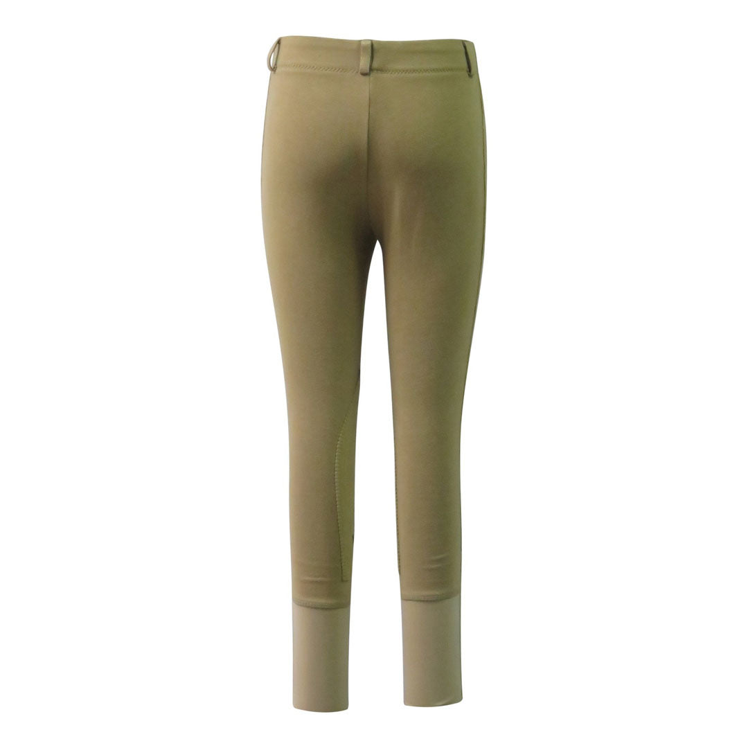 TuffRider Children's Cotton Pull-On Knee Patch Breeches