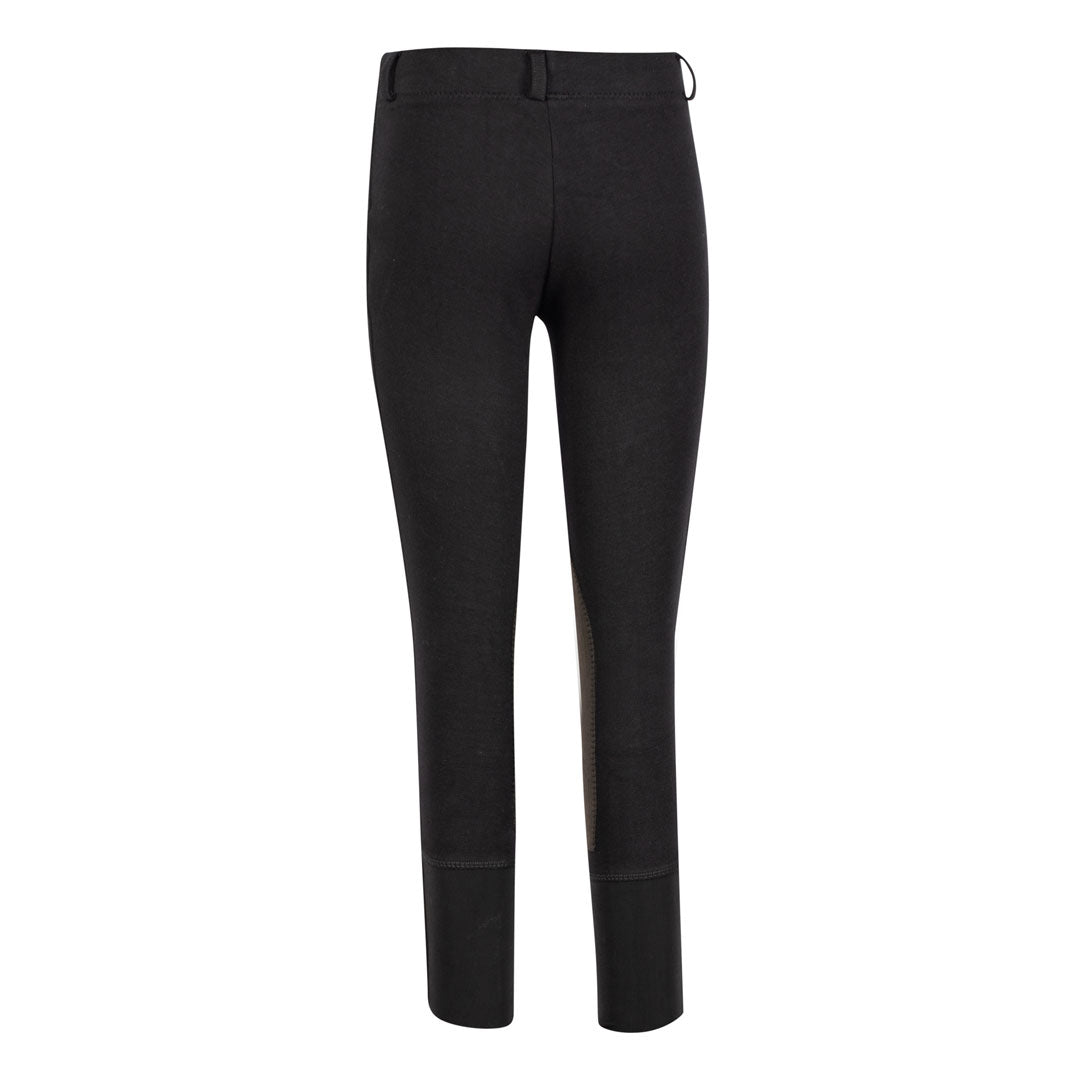 TuffRider Children's Cotton Pull-On Knee Patch Breeches