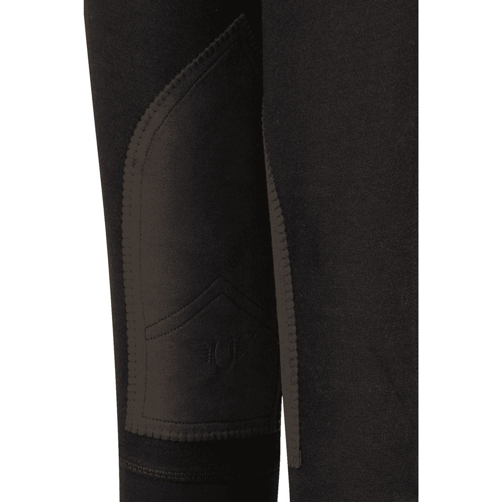 TuffRider Children's Cotton Pull-On Knee Patch Breeches