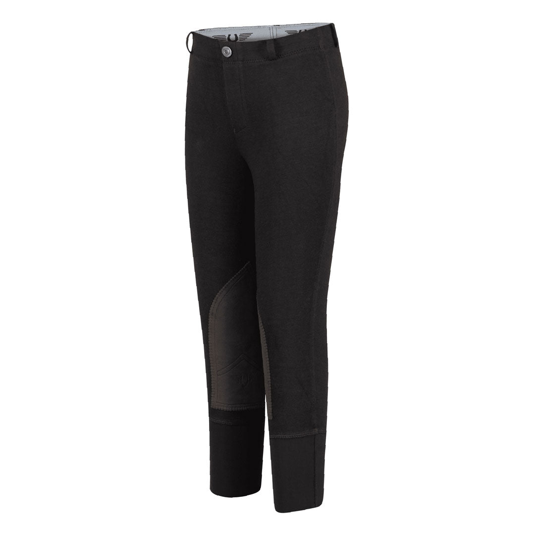 TuffRider Children's Cotton Pull-On Knee Patch Breeches