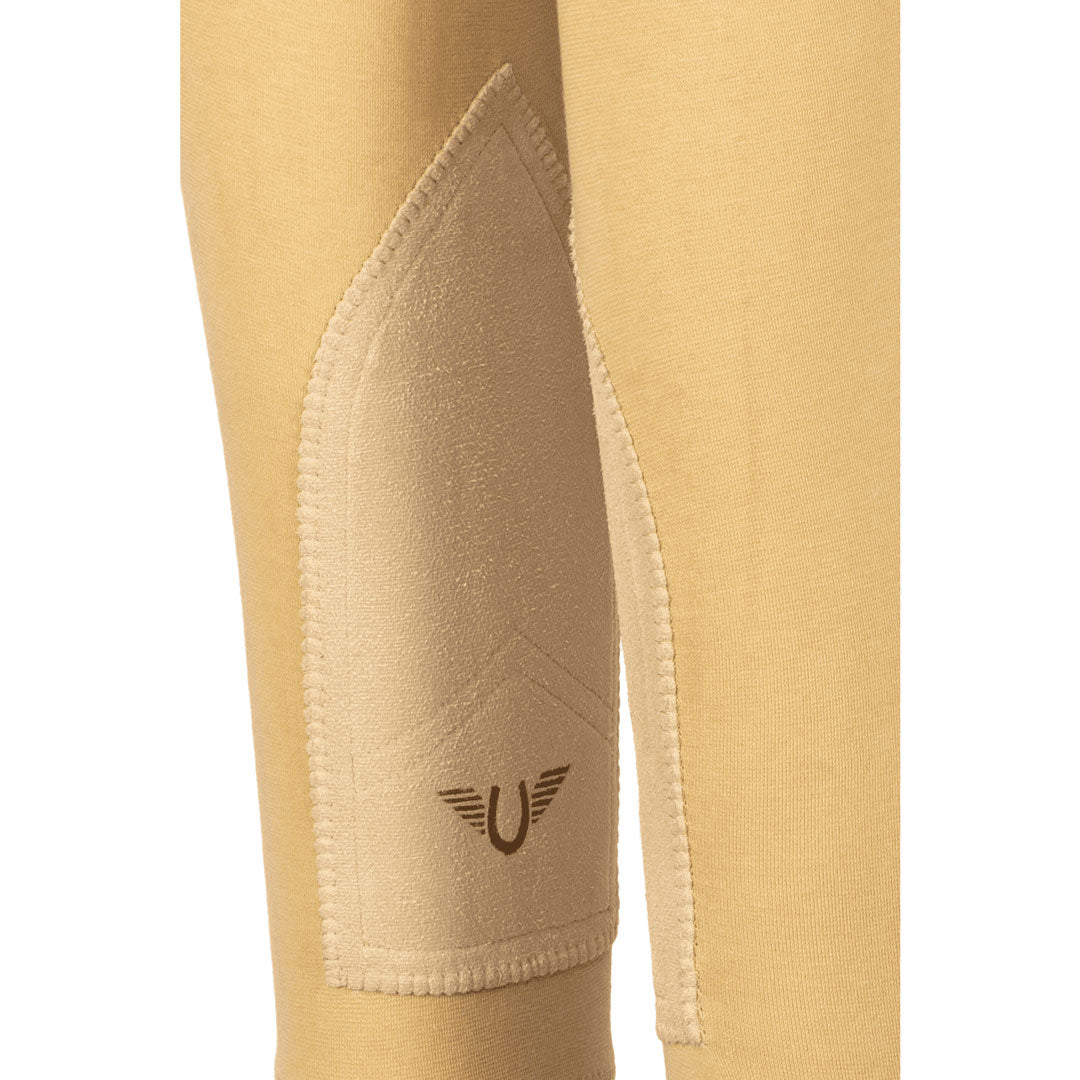TuffRider Children's Cotton Pull-On Knee Patch Breeches
