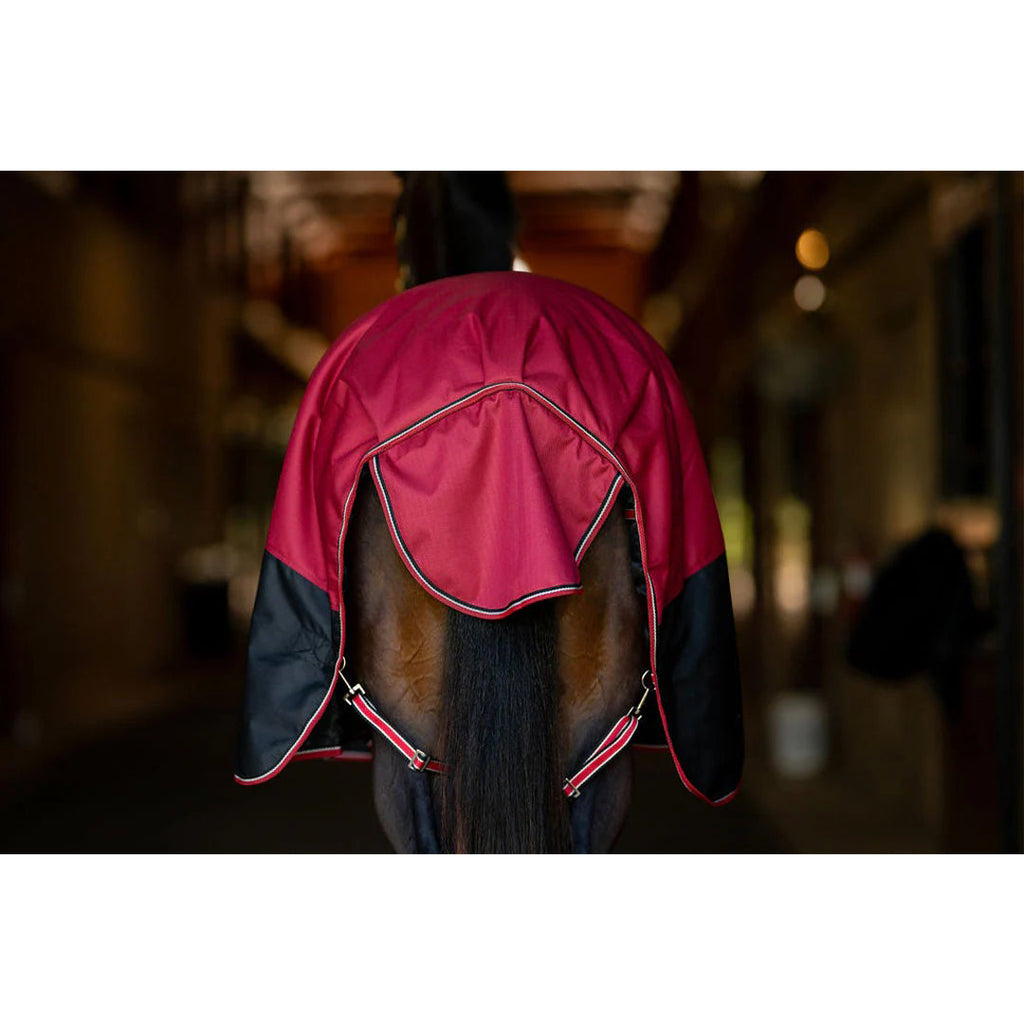 TuffRider Comfy Fit 1200 D RipStop Waterproof/Breathable  Comfy Winter Turnout Blanket Medium Weight 200 GSM Standard Neck W/Adjustable Neck