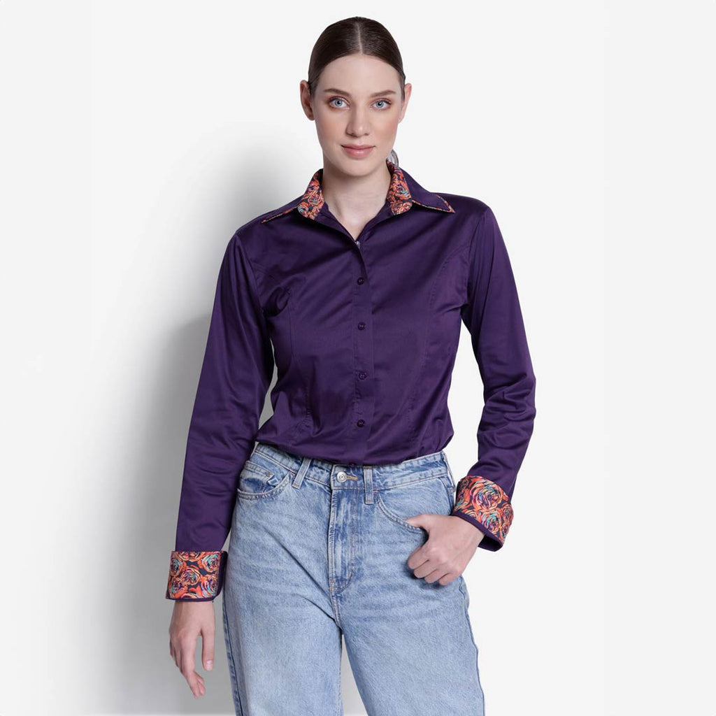 TuffRider Ladies ADEY Double Collar Shirt-Breeches.com