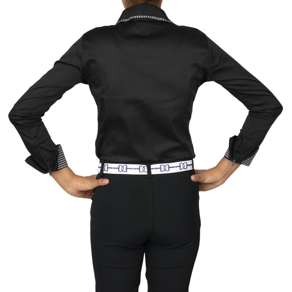 TuffRider Girls ADEY Double Collar Shirt - Breeches.com