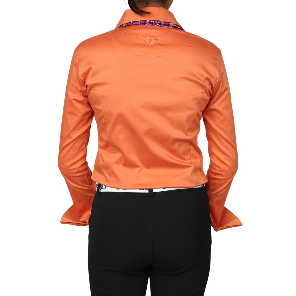TuffRider Girls ADEY Double Collar Shirt - Breeches.com