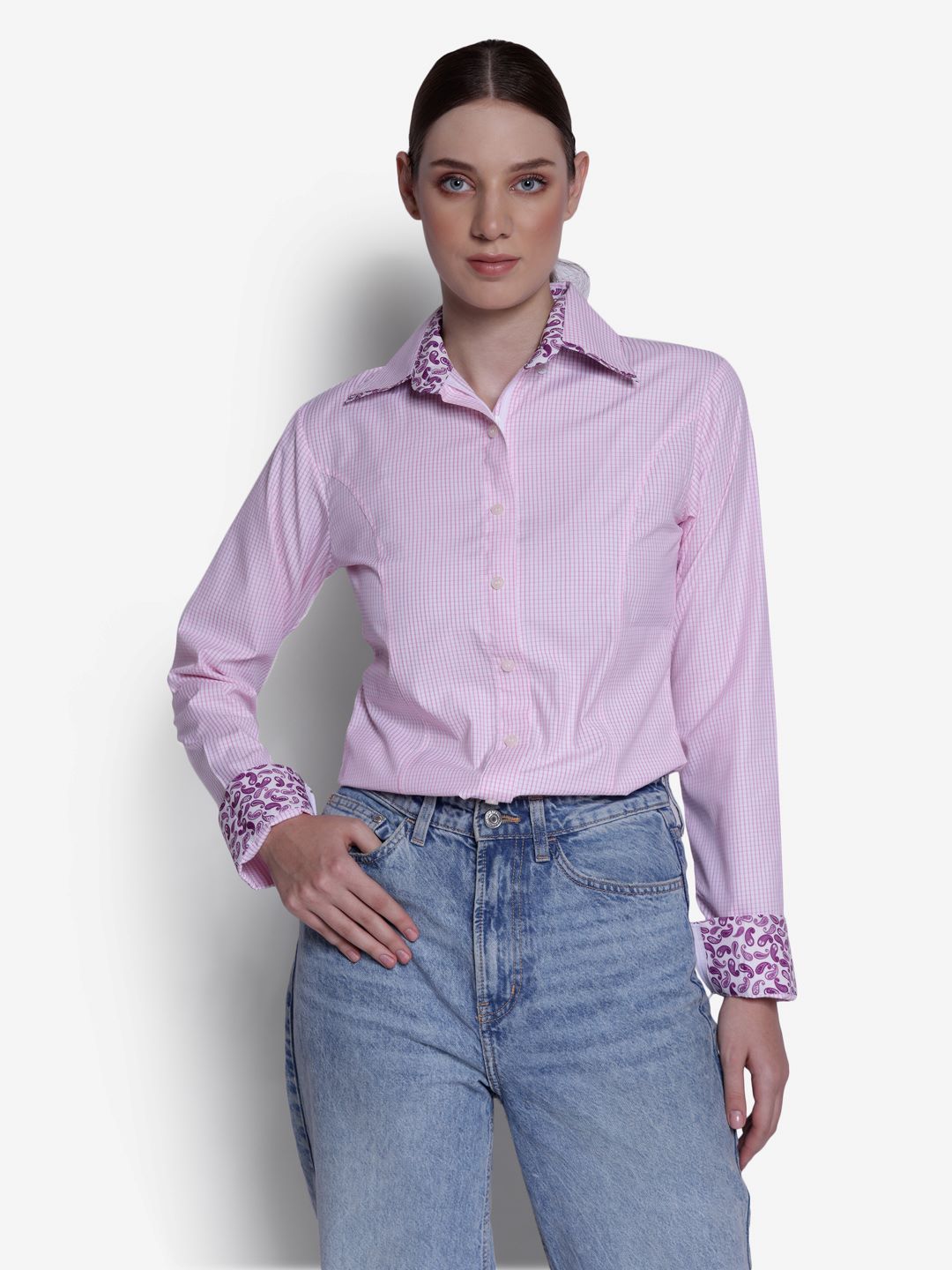 TuffRider Ladies ADEY Double Collar Shirt-Breeches.com