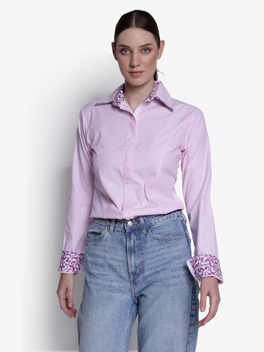 TuffRider Ladies ADEY Double Collar Shirt-Breeches.com