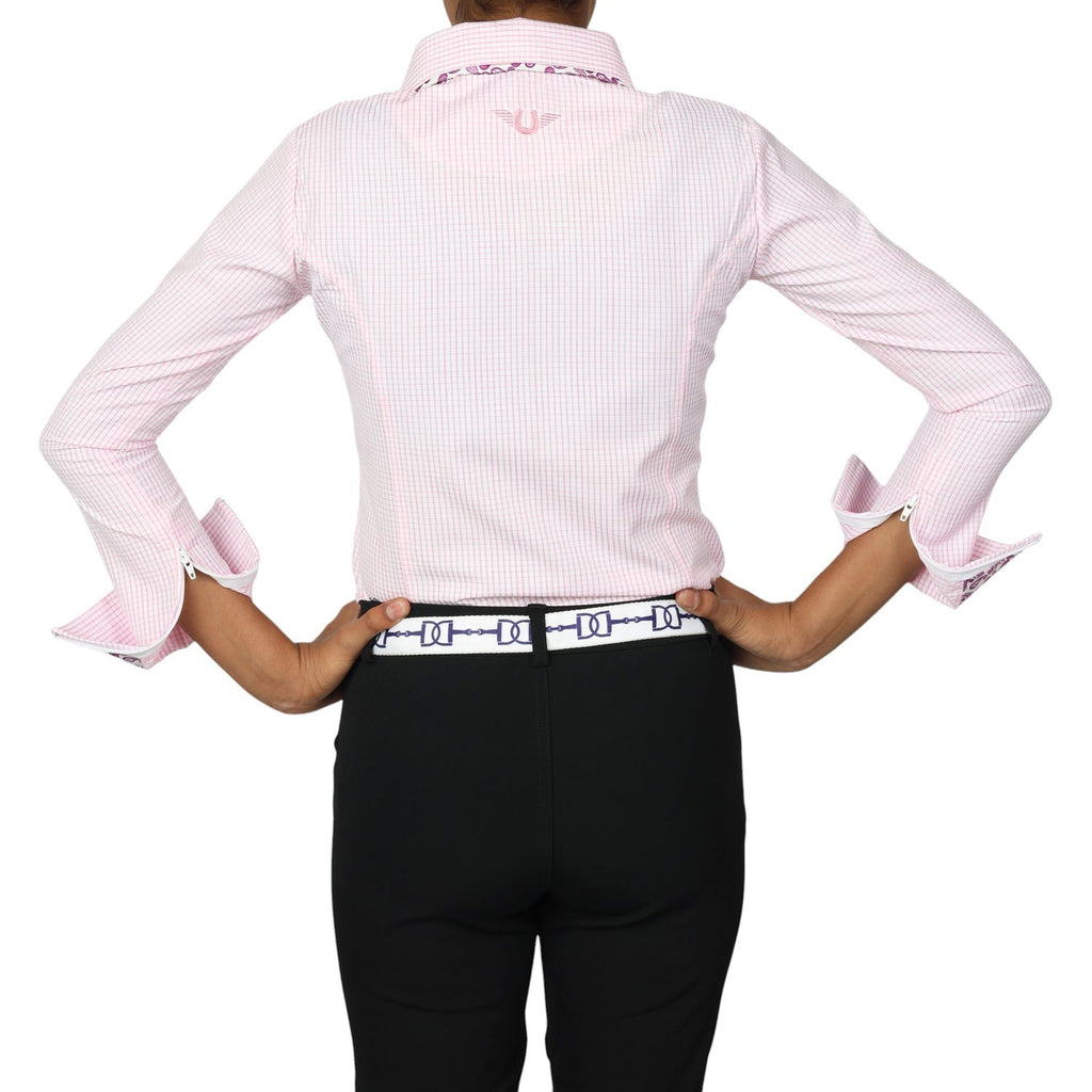 TuffRider Girls ADEY Double Collar Shirt - Breeches.com