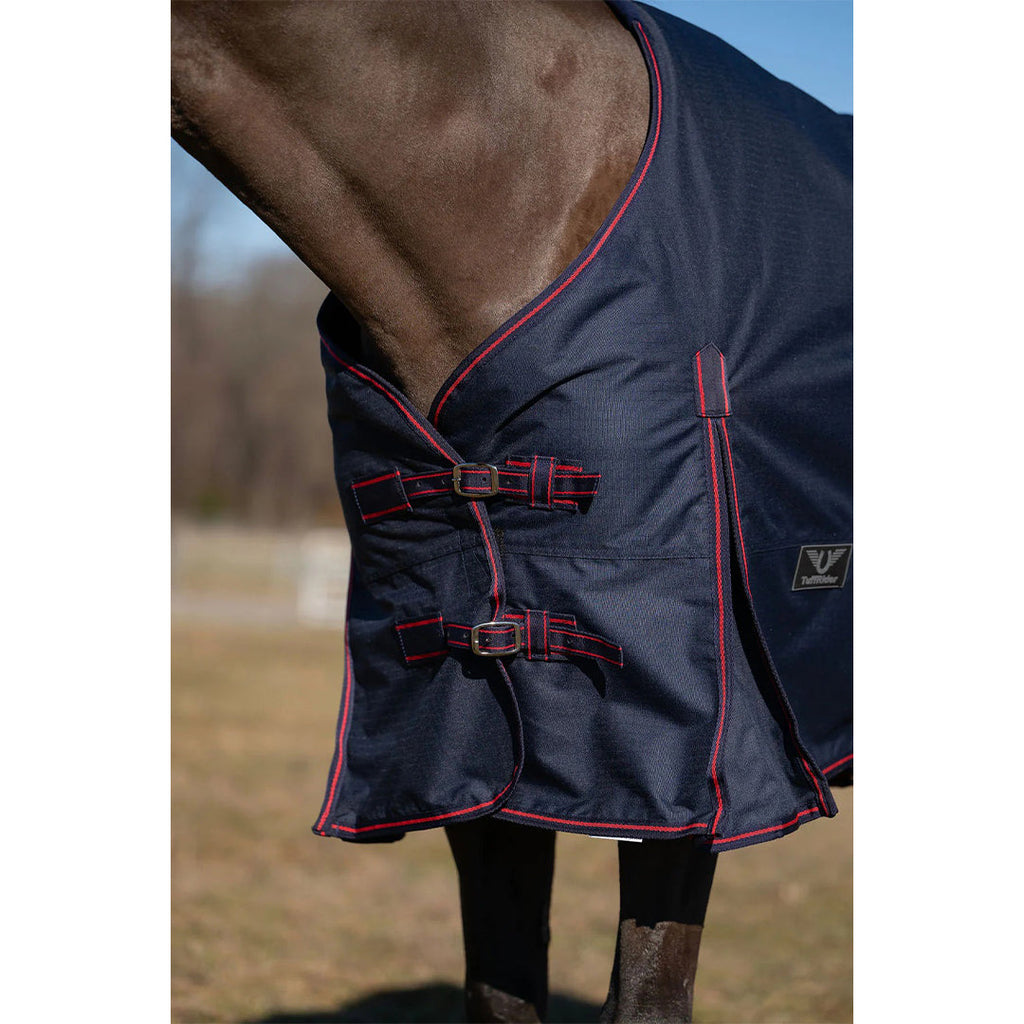 TuffRider Ripstop Standard Neck LightWeight Turnout Blanket with 100 GSM Fill - Breeches.com