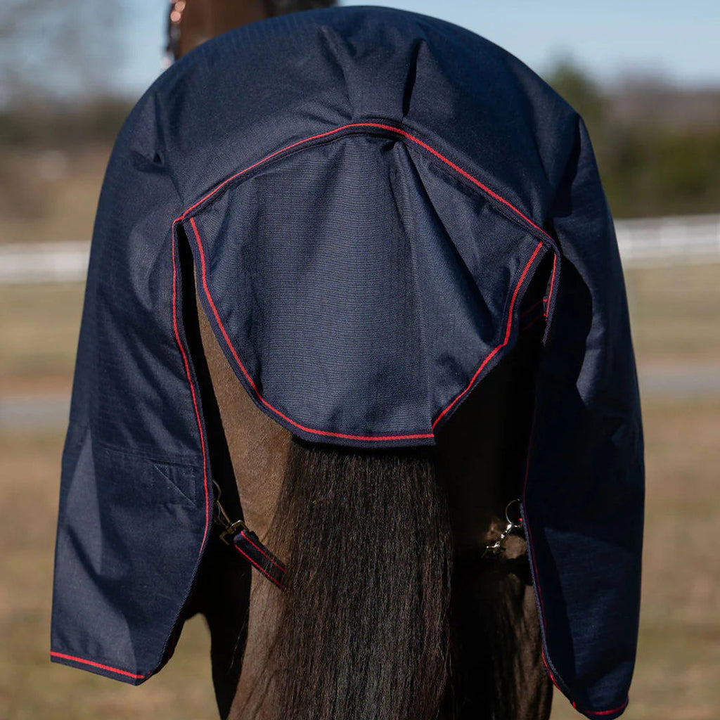 TuffRider Ripstop Standard Neck LightWeight Turnout Blanket with 100 GSM Fill - Breeches.com