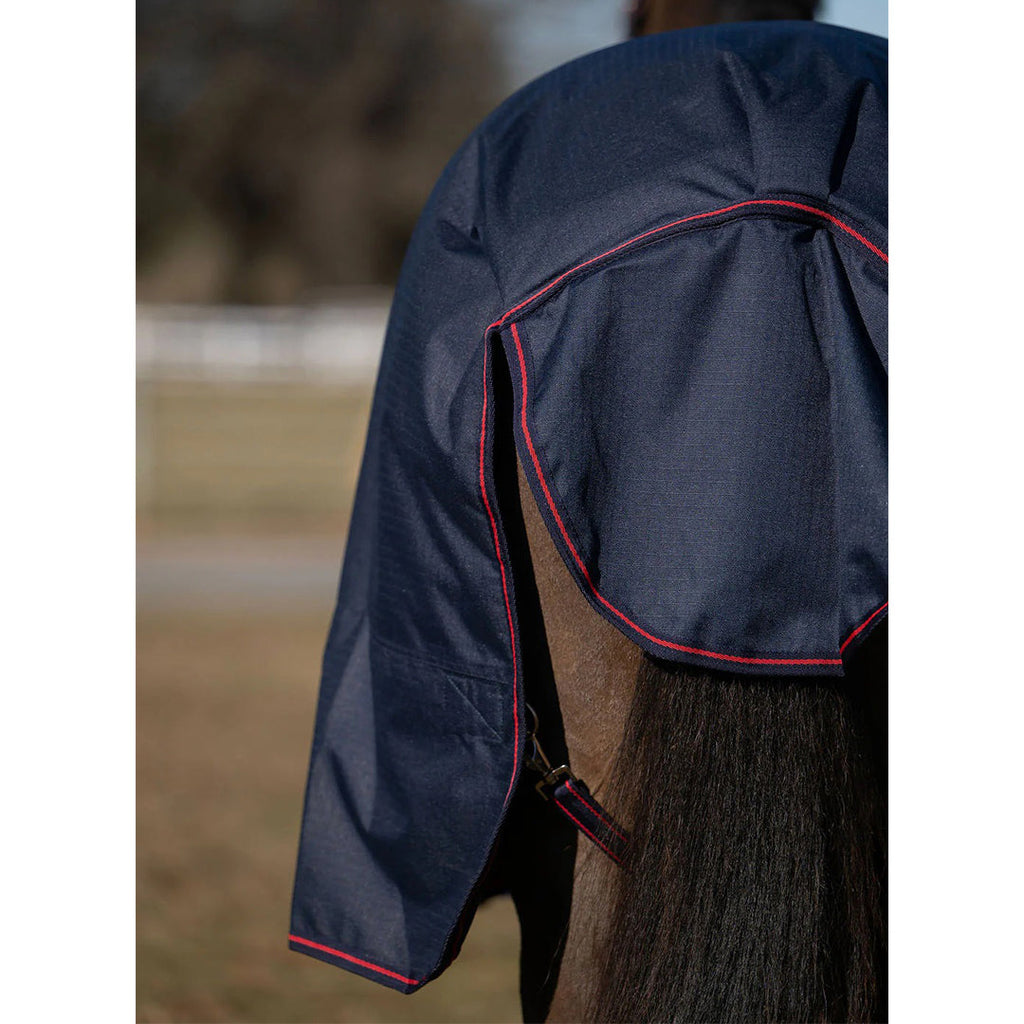 TuffRider Ripstop Standard Neck LightWeight Turnout Blanket with 100 GSM Fill - Breeches.com