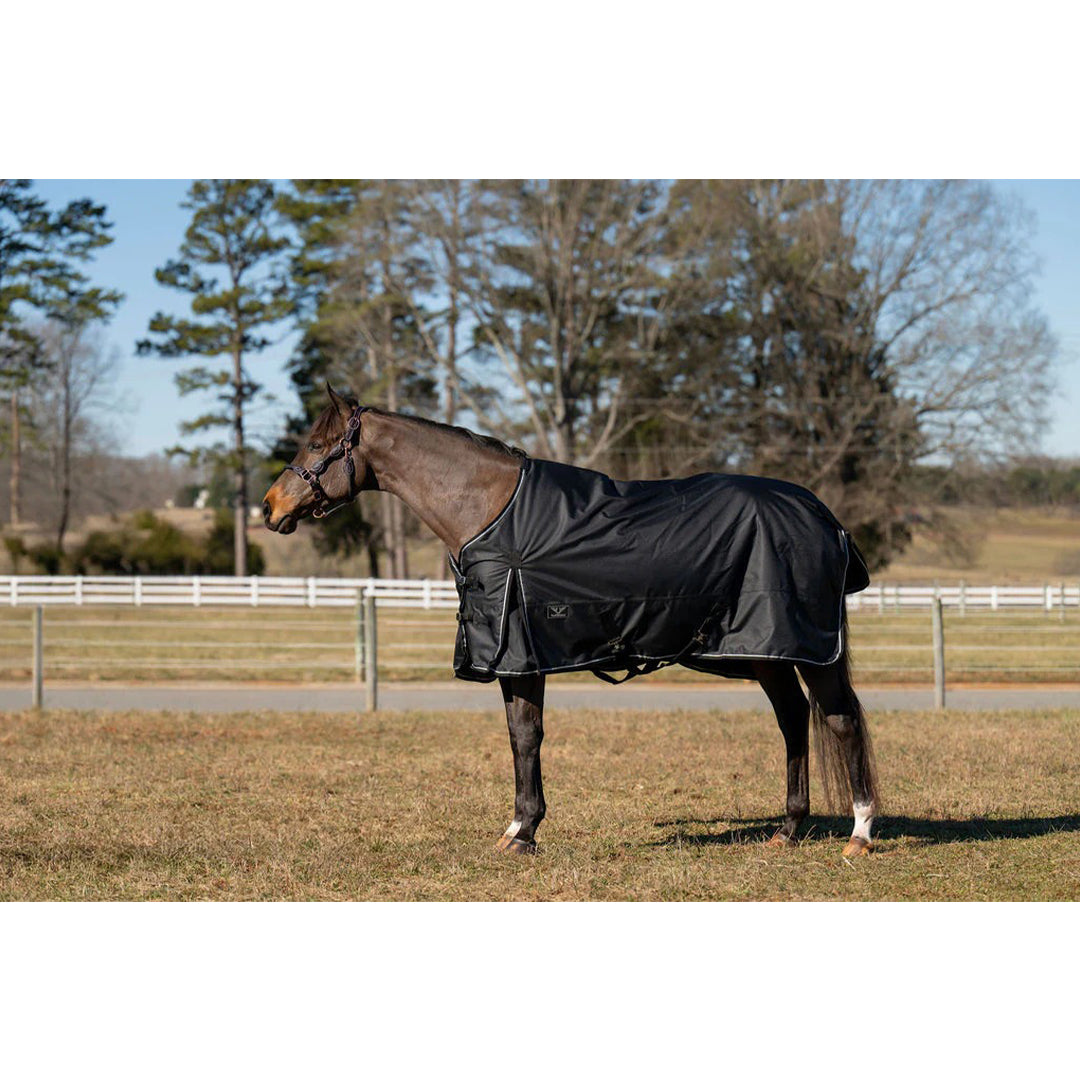 TuffRider Ripstop Standard Neck LightWeight Turnout Blanket with 100 GSM Fill - Breeches.com
