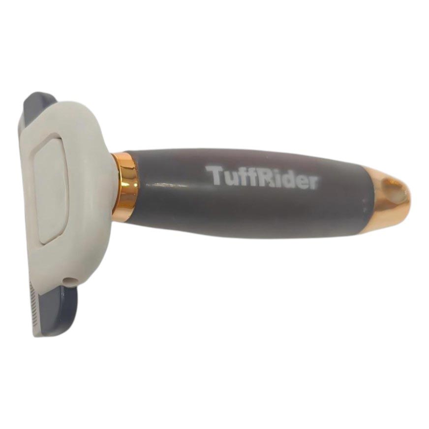 Tuffrider Metal Blade Moulting Comb with Soft Gel Grip - Breeches.com