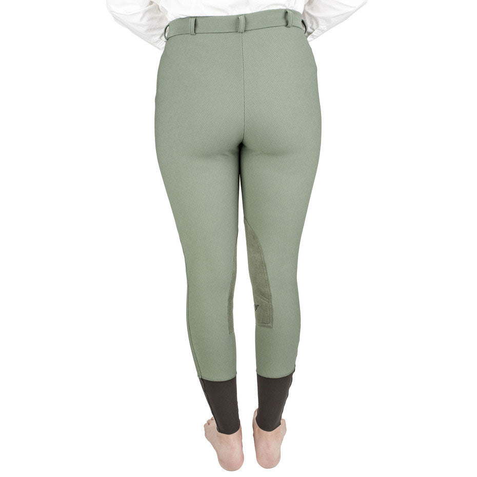 TuffRider Ladies Ribb Knee Patch Breeches