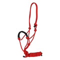 TuffRider Rugged Rope Halter Braided Noseband with matching lead