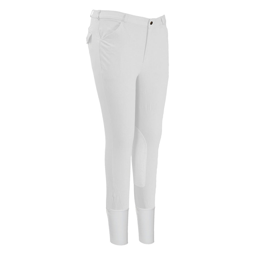 TuffRider Men's Micro Cord Patrol Knee Patch Breeches