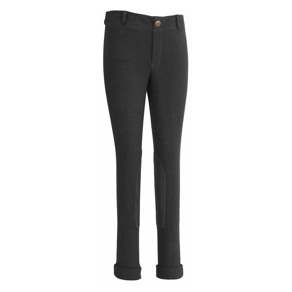 TuffRider Children's Cotton Embroidered Pull-On Jodhpurs