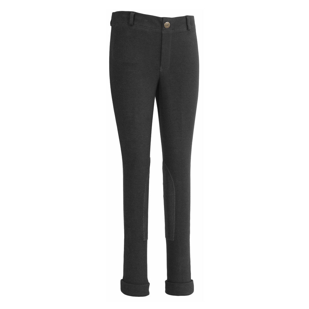TuffRider Children's Cotton Embroidered Pull-On Jodhpurs