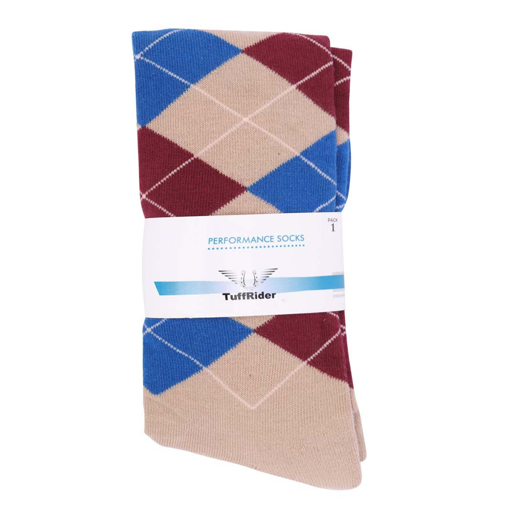 TuffRider Argyle Knee Hi Socks - TuffRider.com