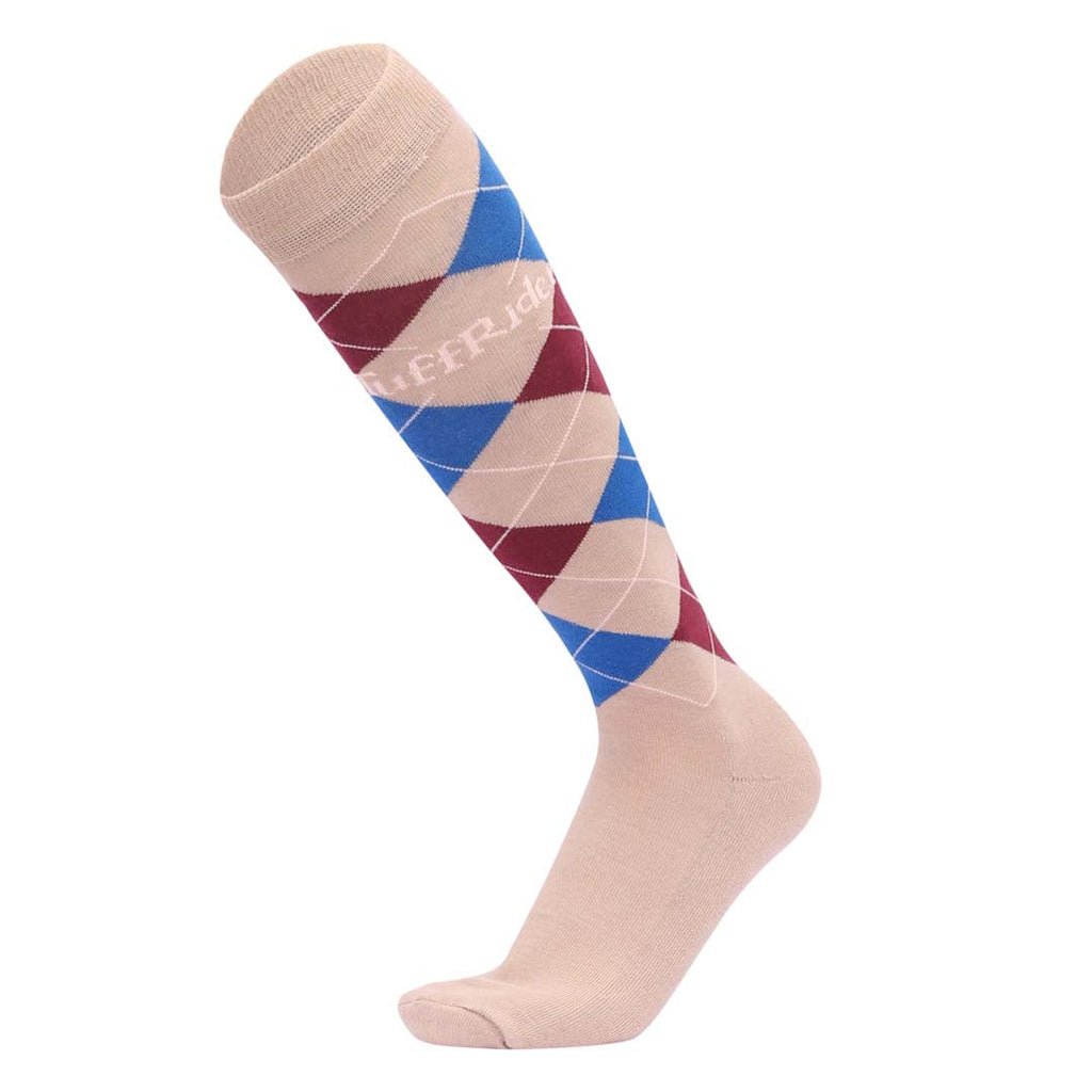 TuffRider Argyle Knee Hi Socks - TuffRider.com