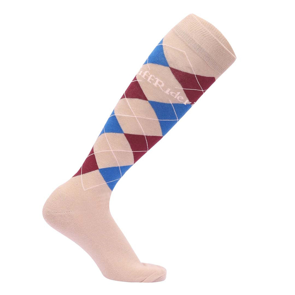TuffRider Argyle Knee Hi Socks - TuffRider.com