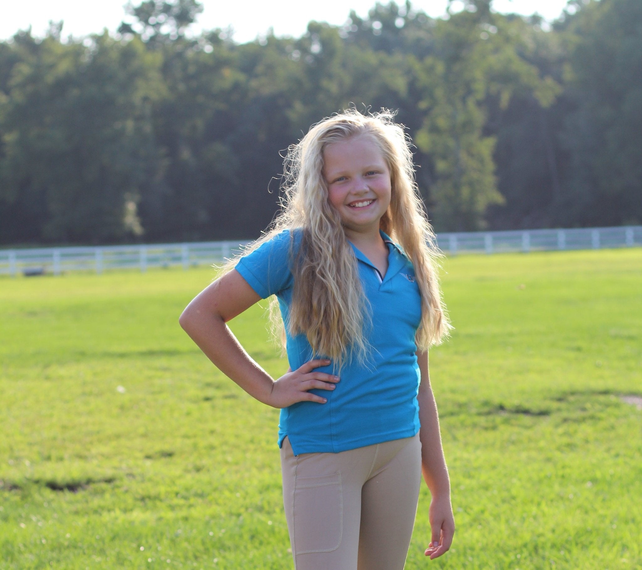 TuffRider Children's Polo Sport Shirt - Breeches.com