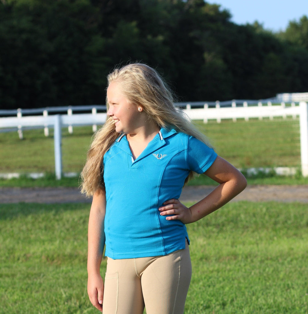 TuffRider Children's Polo Sport Shirt - Breeches.com
