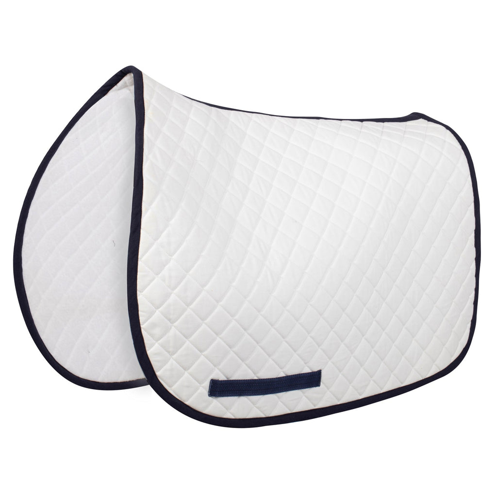 Quad Riding Pads TuffRider Basic All Purpose Saddle Pad with Trim