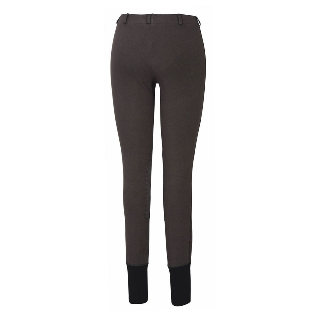TuffRider Ladies Starter Lowrise Pull-On Knee Patch Breeches