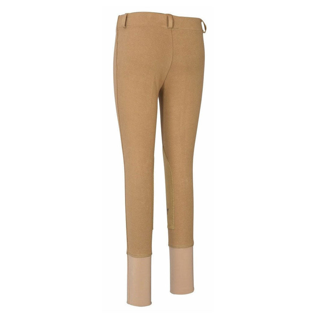 TuffRider Children's Starter Lowrise Pull-On Knee Patch Breeches