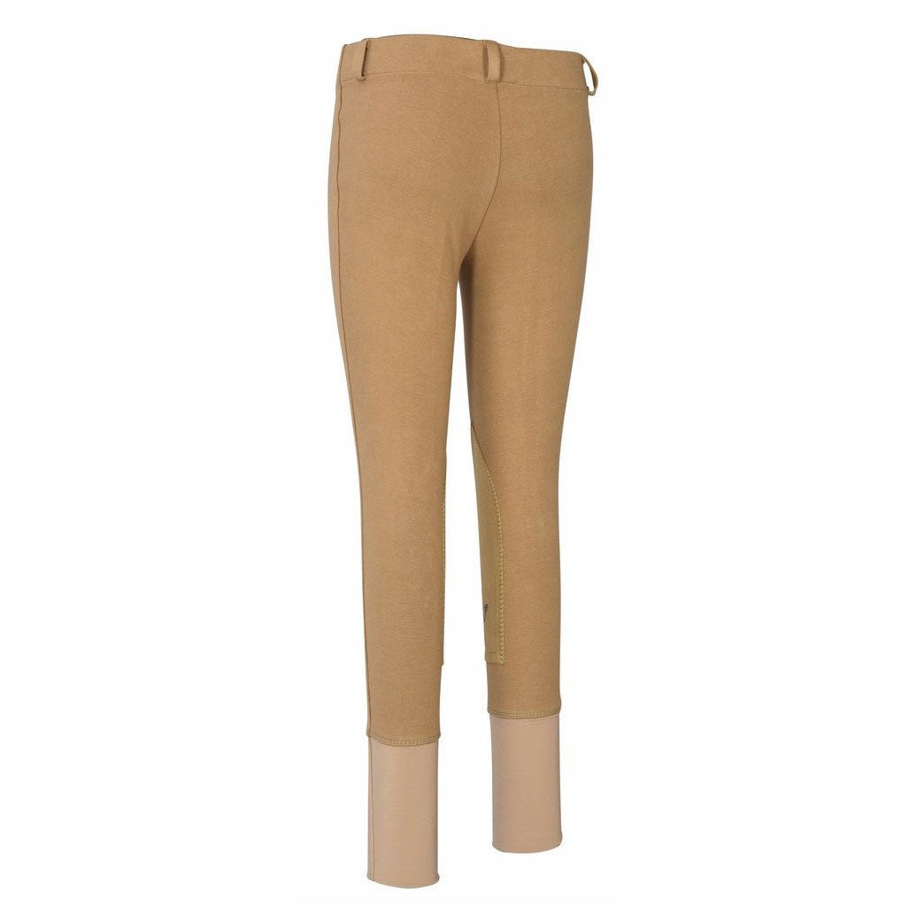 TuffRider Children's Starter Lowrise Pull-On Knee Patch Breeches