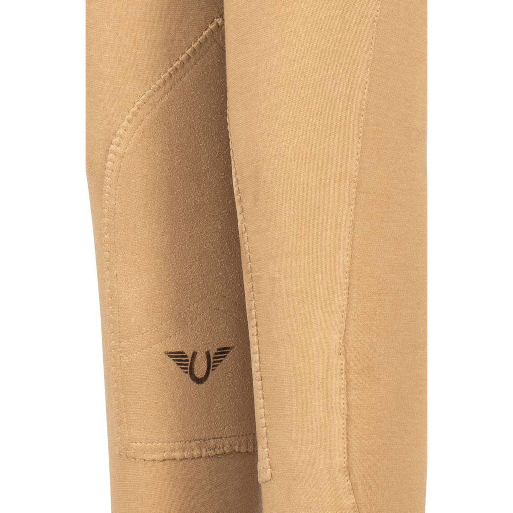 TuffRider Children's Starter Lowrise Pull-On Knee Patch Breeches