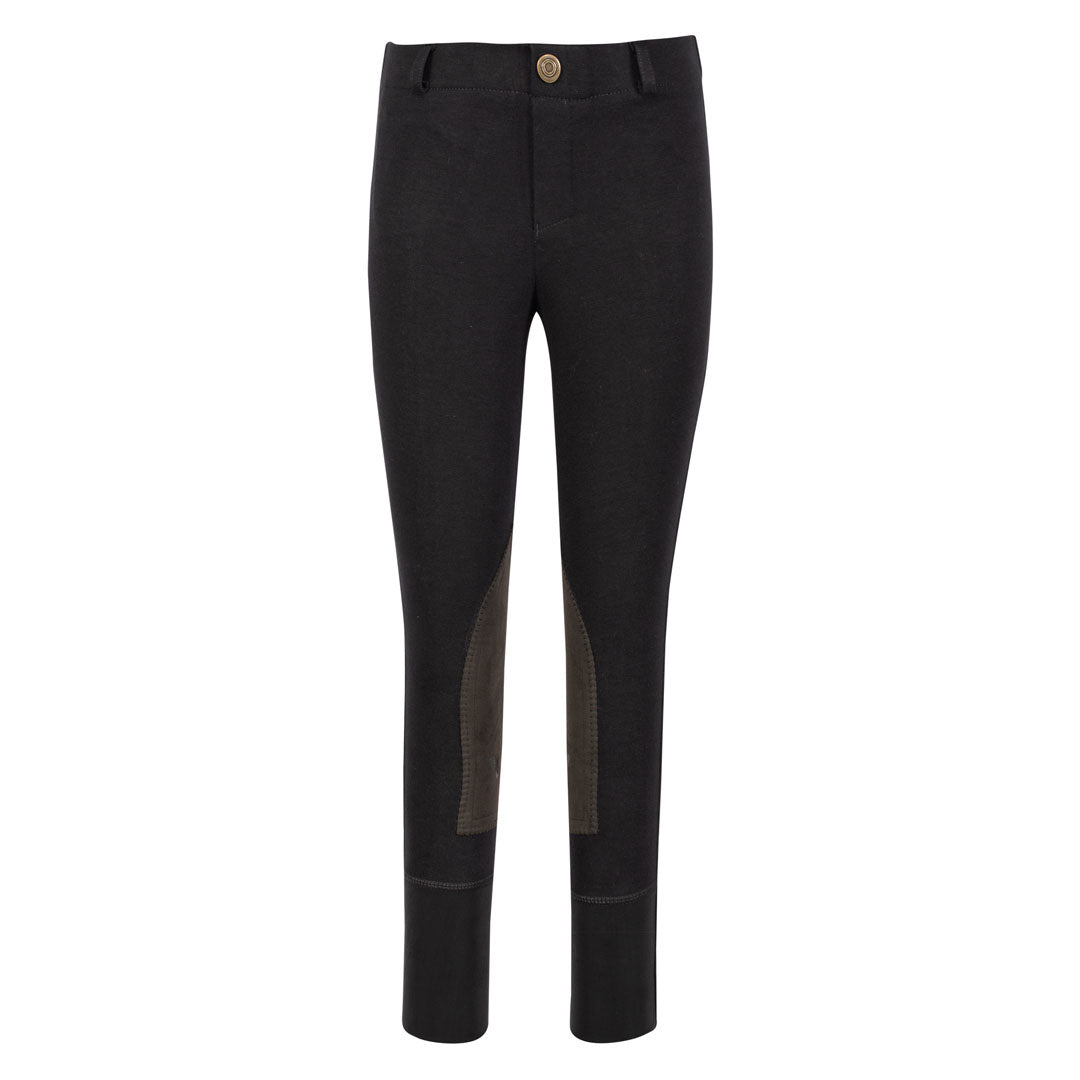 TuffRider Children's Starter Lowrise Pull-On Knee Patch Breeches