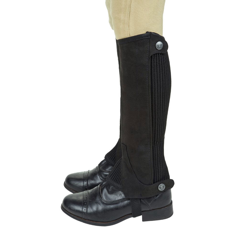TuffRider Children's Saratoga Synthetic Half Chaps