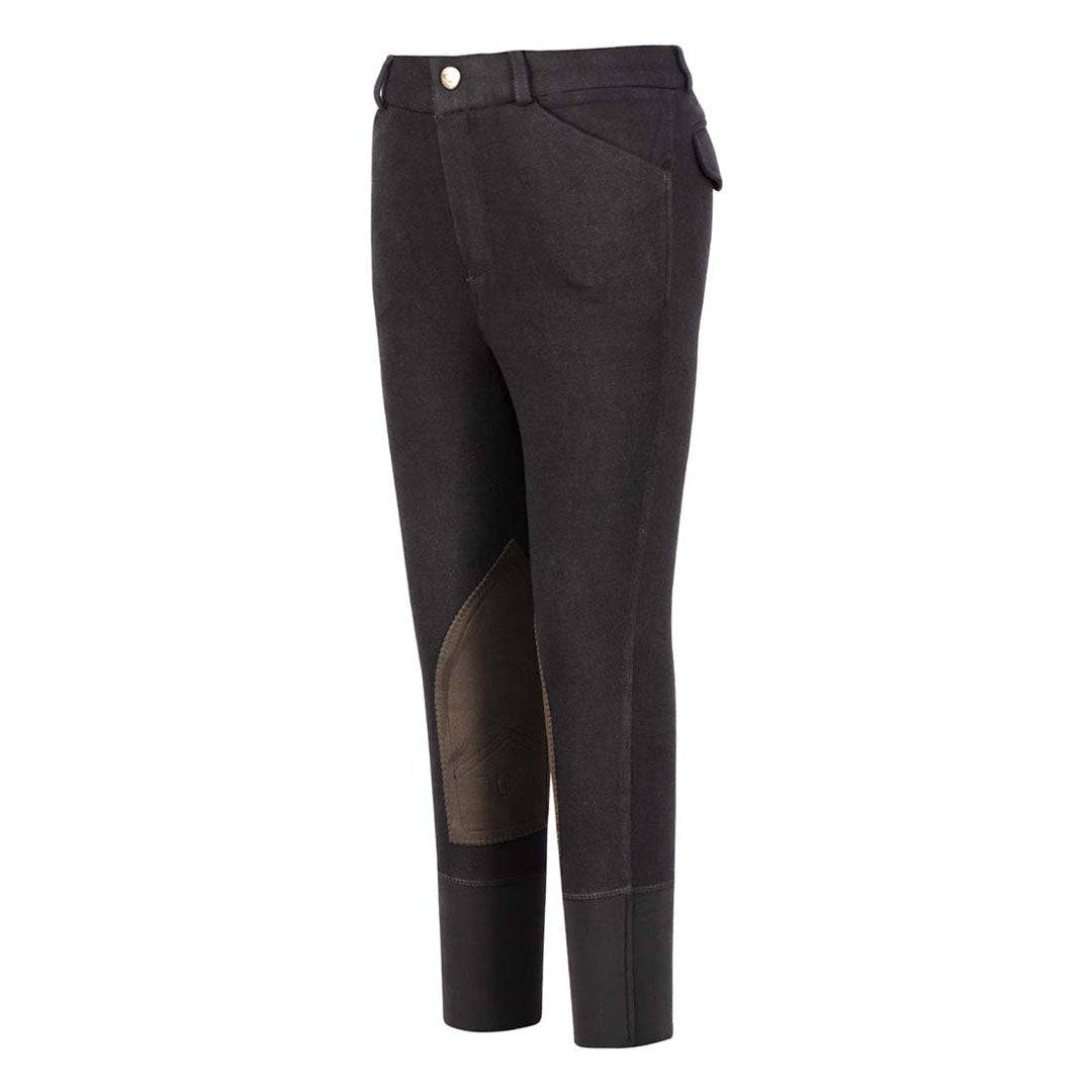 TuffRider Boys Patrol Light Knee Patch Breeches - Breeches.com