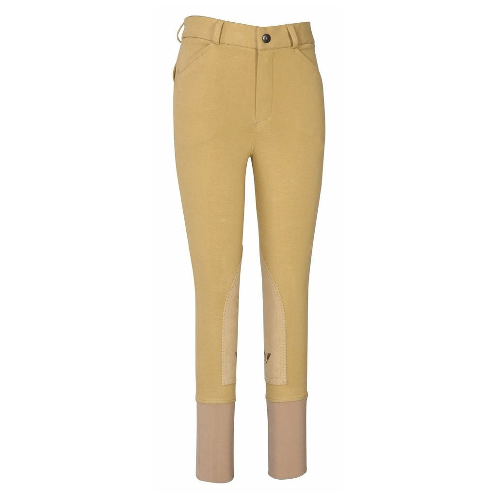 TuffRider Boys Patrol Light Knee Patch Breeches - Breeches.com