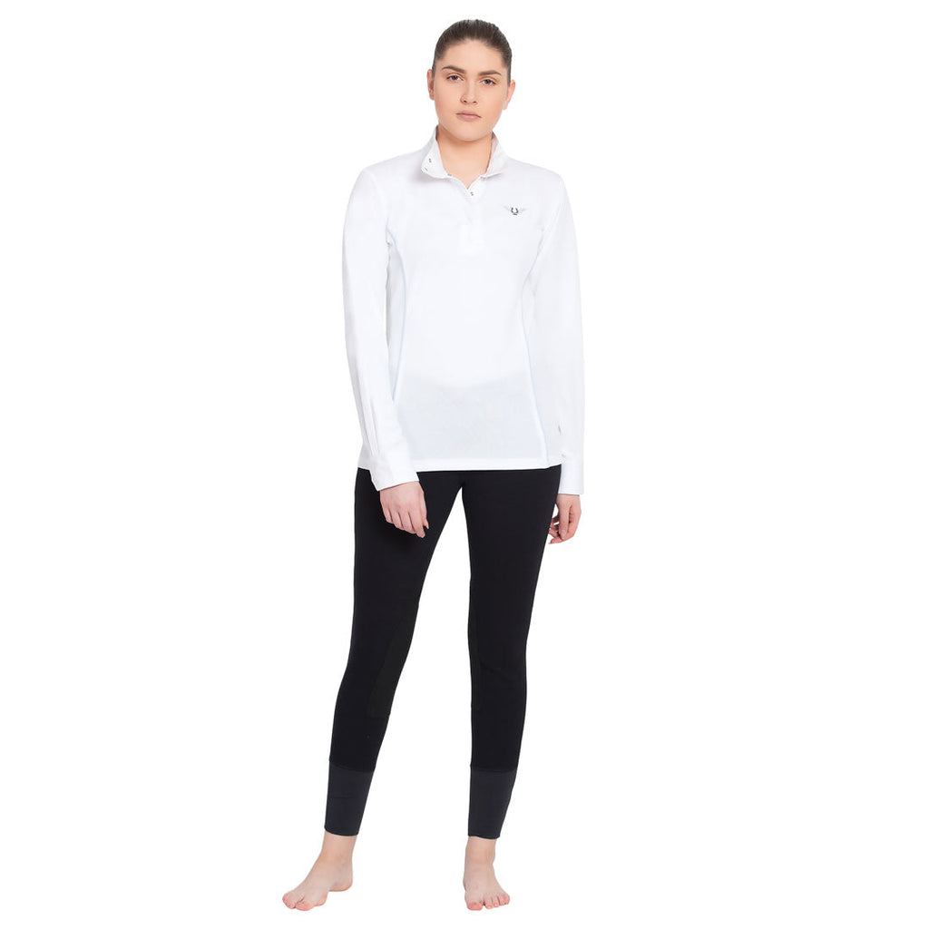 TuffRider Ladies Kirby Kwik Dry Long Sleeve Show Shirt