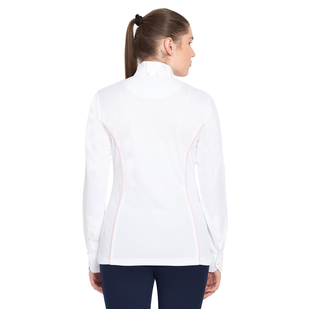 TuffRider Ladies Kirby Kwik Dry Long Sleeve Show Shirt