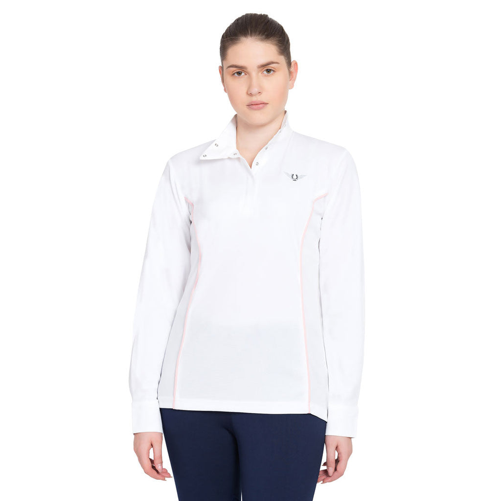 TuffRider Ladies Kirby Kwik Dry Long Sleeve Show Shirt