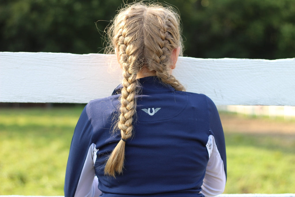 TuffRider Children's Ventilated Technical Long Sleeve Sport Shirt - Breeches.com