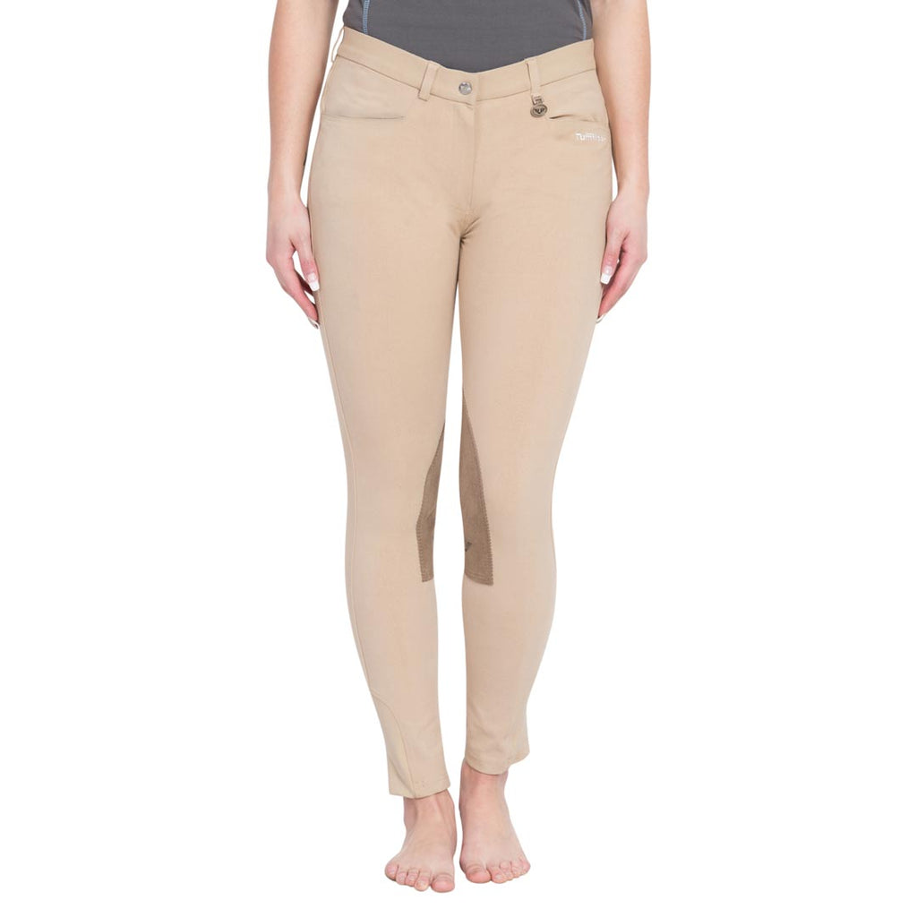 TuffRider Ladies Perfect Knee Patch Breeches - Breeches.com